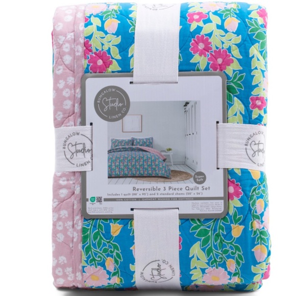 BUNGALOW STUDIO
Bloom Capsule Cotton Quilt Set - Picture 1 of 2